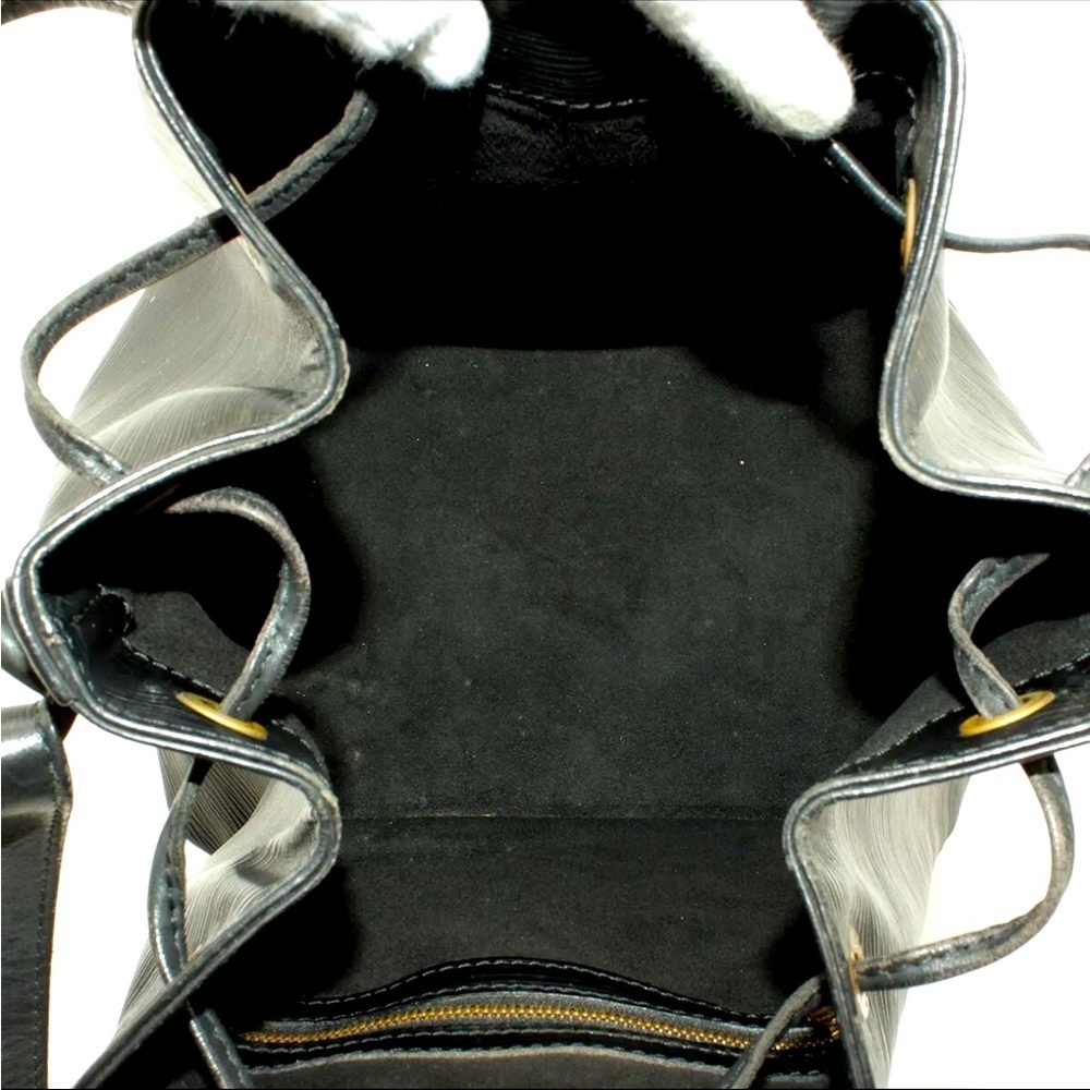 Louis Vuitton Epi Leather Petit Noe Drawstring Shoulder Bag Black C2570​​​ - Picture 7 of 10